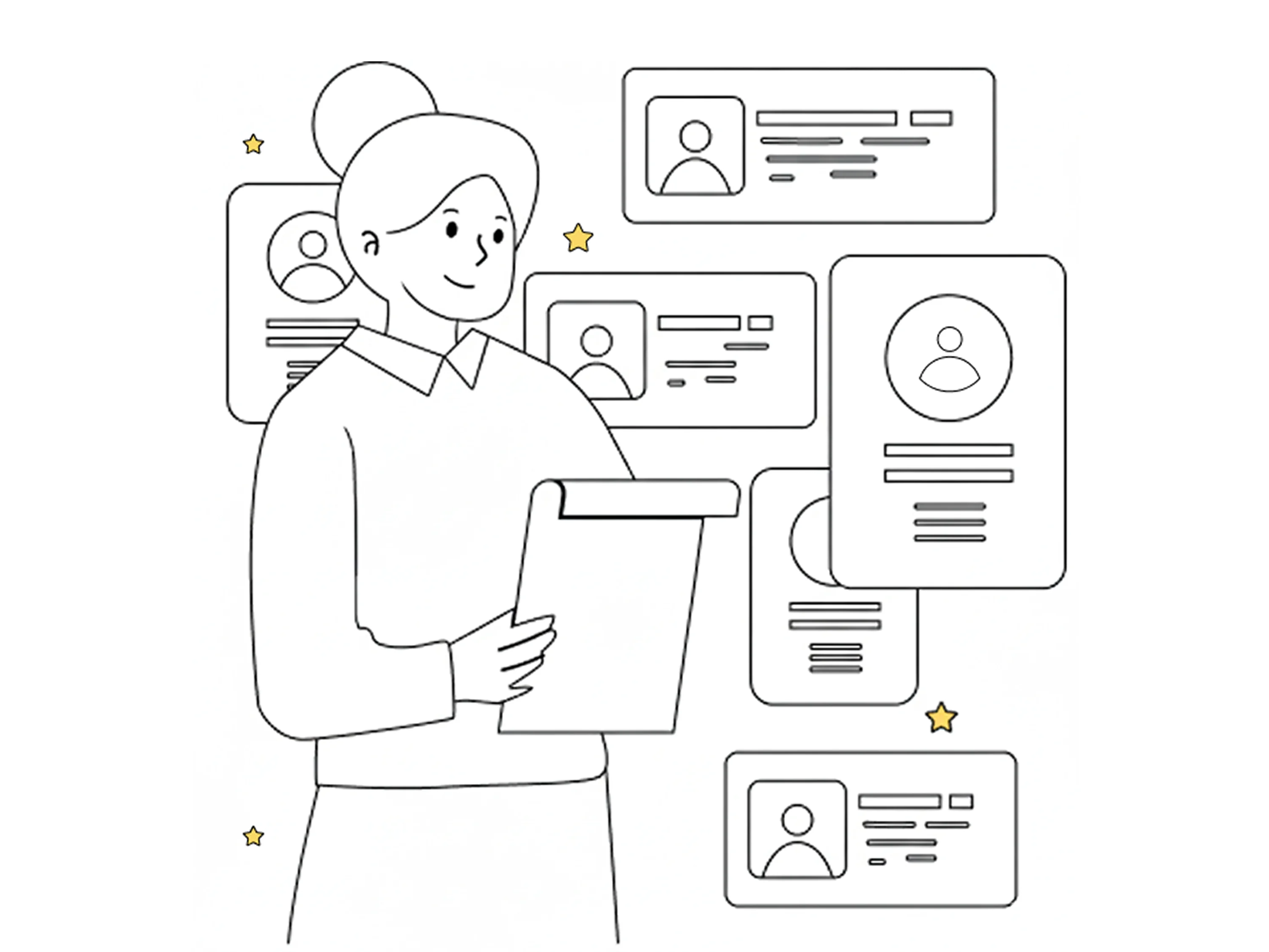 A cup of coffee with latte art on a wooden table in a cozy cafe